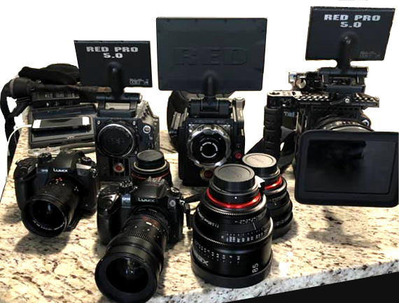 red camera montega media